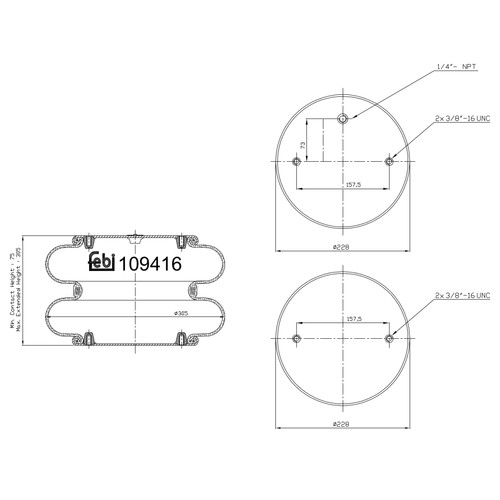 Febi bilstein federbalg - febi,