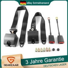 2x 3 Punkt Automatikgurt