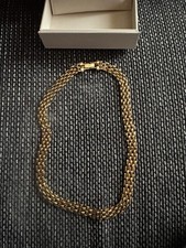 Paul Valentine Kette Chunky Necklace 18K Gold Plated