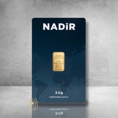 Goldbarren - 2.5, g