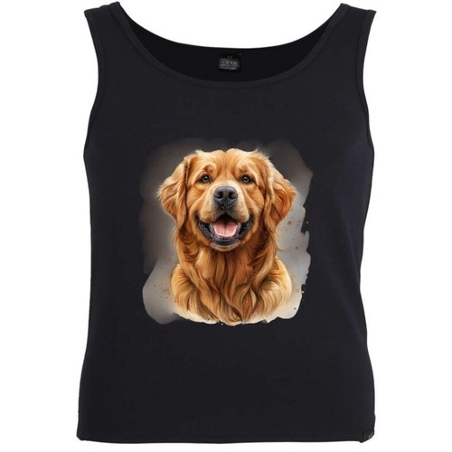 Tank top golden retriever - tank,
