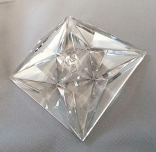 Ersatzteil Kinkeldey Ersatzglas Facettenglas für Kinkeldey Lampen "rar"