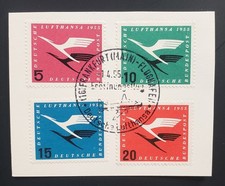 Bund MiNr. 205-208 auf