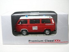 VW T 3b Bus Feuerwehr in OVP 1:43 Premium ClassiXXs