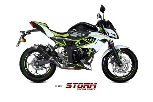 Storm auspuff schwarz - gp,