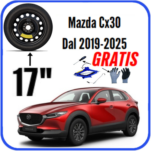 Mazda ruotino scorta zoll - mazda, 17