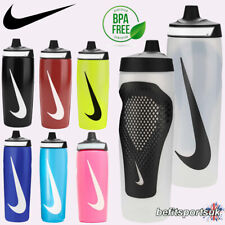 NIKE SPORT WASSERFLASCHE FITNESSSTUDIO FUSSBALL GETRÄNKE GRIFF QUETSCHEN NICHT UNDICHT Tasse BPA-FREI