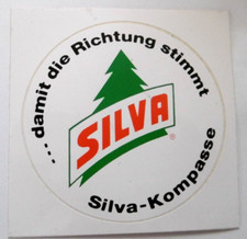Werbe-Aufleber Silva Kompass
