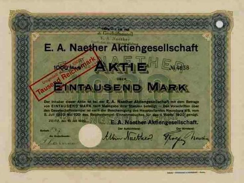 Naether ag 1920 zeitz - ag,