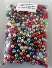 Glaswachsperlen gemischt ca