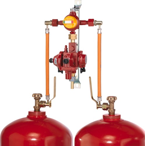 Gok flaschenanlage 4kg - gok, 2-flaschenanlage