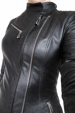 Damen Lederjacke Größe S