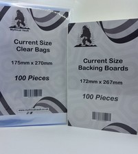 CURRENT SIZE: COMIC BAGS AND