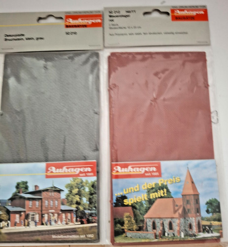 Auhagen dekorplatten set - auhagen,