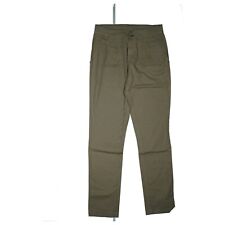 Benetton Damen Jeans Hose Chino stretch Comfort IT38 (D32) W25 L32 XXS khaki NEU