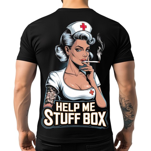 Stuff box help shirt - me,