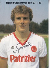 Autogramm - Roland Grahammer (1. FC Nürnberg) - 1985/1986