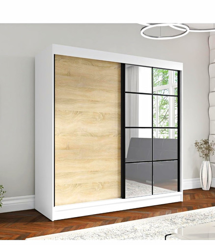 Kleiderschrank 200x216x62 - , cm