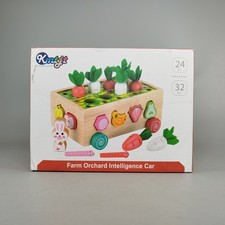 Kmtjt Bauernhof Obstgarten Lernwagen – Motorikspielzeug, OVP