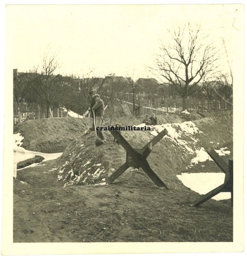 Orig foto panzersperren - orig.,