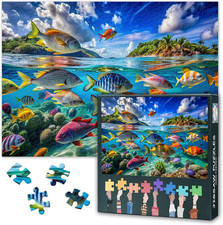 Puzzle Spiel Unterwasserwelt