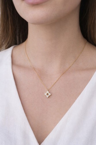 Neue 18k vergoldete halskette - 18k,