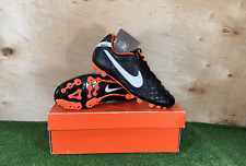 Nike Tiempo Mystic IV AG 454317-018 Schwarz Schuhe Stollen Herren Fußball / S...