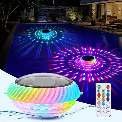 Led solar poolbeleuchtung rgb - solar,