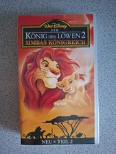 Der König der Löwen 2 - VHS Kassette  -  Disney  ( siehe Foto )