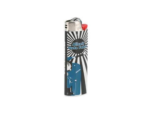 Bic feuerzeug weiß retro - weiß, "retro"