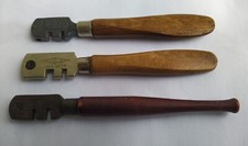 3 Stück * Glasschneider * original DDR & älter Werkzeug VEB TGL Hartmetall
