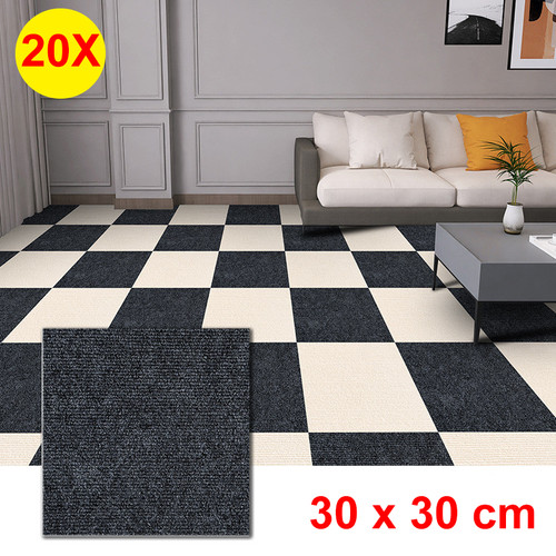 20x teppichfliesen - 20x,