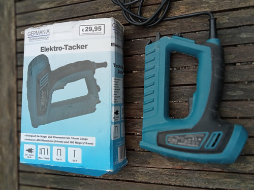 Germania elektro tacker 230 - elektro-tacker,