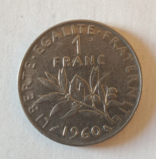 1960 Frankreich Münze 1 Franc
