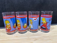 Hengstenberg Senfglas Simpsons 2003 Nr. 1 Nr. 2 Nr. 5 4 Stück wie Neu