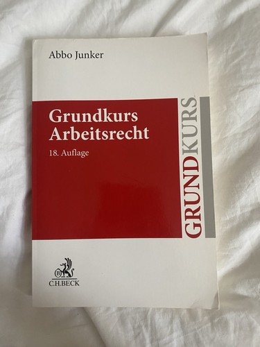 Jura grundkurs arbeitsrecht - |,