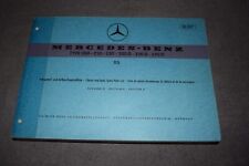 Ersatzteilliste Ersatzteilekatalog Mercedes W115 200-240D 06/1973 erstklassig
