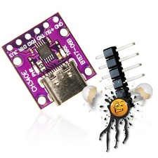 USB-C TTL CH340 UART DTR micro seriell Konverter OSX Win Linux Android ESP8266