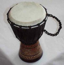 Djembe 30cm, Teak-Holz