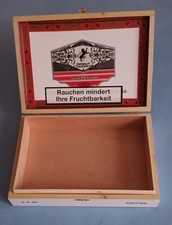 Zigarrenkiste aus Holz,  leer als Sammelkiste oder Aufbewahrungskiste ( 43 )