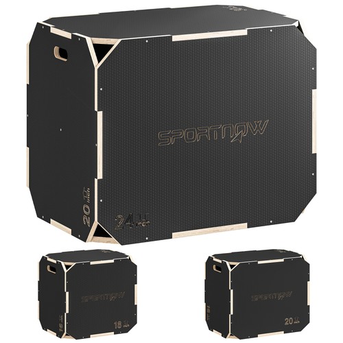 Plyo box plyometrische - 3-in-1,