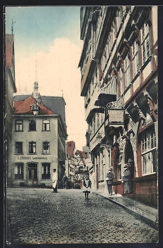 Marburg gasthaus bopp - ak, marburg,