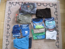 Kinderbekleidung Paket Junge Gr. 74, 86, 92, lang + kurz Arm, 20 Teile gebraucht