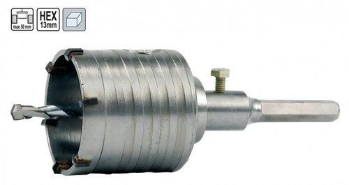 Sechskant bohrkrone hartmetall - bohrkrone,