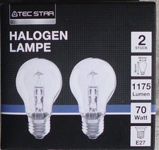 13 Stück Halogenlampen 70Watt