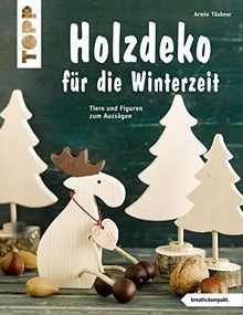 Holzdeko für die winterzeit - für,