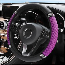 15"Bling Strass Leder Auto