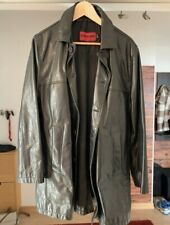 Cordon Ledermantel / Lederjacke, Größe L, schwarz