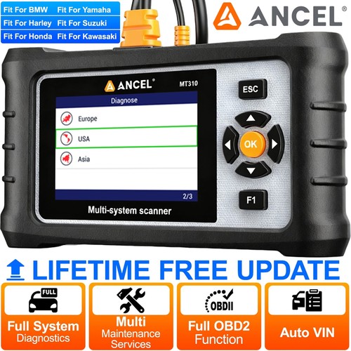 Ancel mt310 motorrad - ancel, obd2