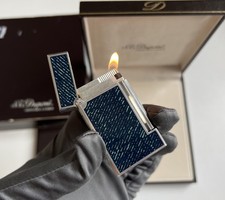 S.T. Dupont Ligne D Chinalack „Jeans“ Fullset Vintage Topzustand sehr RAR!